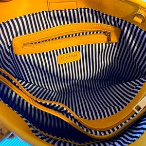 Mustard Yellow Urban Purse/Laptop Bag/Diaper Bag